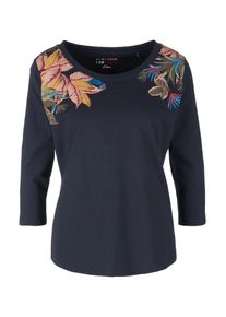 s.Oliver RED LABEL, Damen T-Shirt, Sand / Blau / Nachtblau / Hellgrün / Himbeer