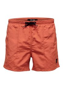 Only & Sons Only & Sons, Herren Shorts, Rostrot