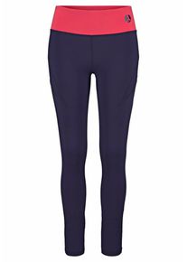 Lascana, Damen Leggings, Dunkelblau / Pink