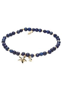 Fossil, Damen Armband 'Seestern', Blau / Gold