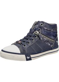 Mustang, M&auml;dchen Sneaker, Navy / Wei&szlig;