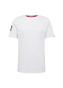Alpha Industries, Herren Shirt 'Nasa', Weiß