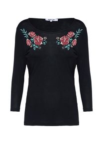 ABOUT YOU, Damen Shirt 'Carlotta', Schwarz