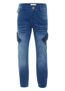 name it, Regular Fit Sweatdenim Jeans, Blau