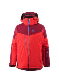 Salomon, Herren Skijacke 'Icespeed', Rot / Dunkelrot