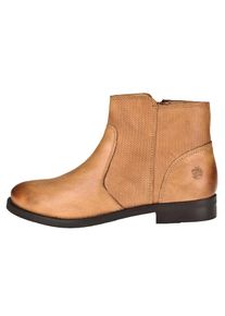 Apple of Eden, Damen Anl&ouml;e-Boots 'DOUGIE', Cognac
