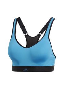 adidas Performance, Damen BH, Hellblau / Schwarz