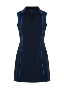J. Lindeberg J.Lindeberg, Damen Kleid 'W Oda High Vent', Blau / Navy