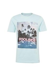 Jack & Jones JACK & JONES, Herren T-Shirt 'JORPEN TEE SS CREW NECK', T&uuml;rkis