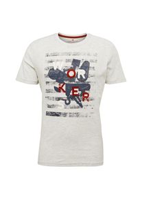 Tom Tailor, Herren T-Shirt, Weiß