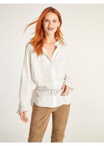 Heine, Damen Bluse, Offwhite