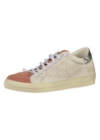 Mustang, Damen Sneaker, Altrosa / Wei&szlig;