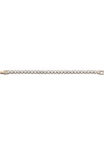 Swarovski, Damen Armband 'Tennis 5039938', Gold / Weiß