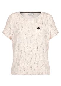 Naketano, Damen Shortsleeve 'Ada Shelby', Beige / Blau / Pink