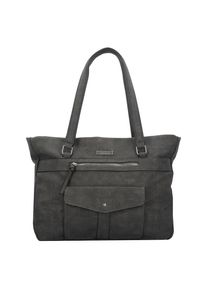 Tamaris, Damen Adriana Shopper Tasche 35 cm, Basaltgrau