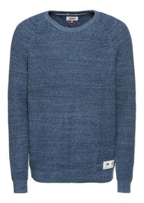 Tommy Jeans, Herren Pullover 'TJM TEXTURAL SWEATER', Dunkelblau