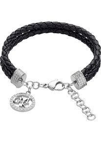 GMK Collection, Damen Armband, Schwarz / Silber