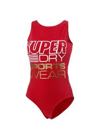 Superdry, Damen Overall, Feuerrot