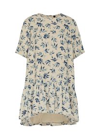 Y.A.S, Damen Kleid 'Yasleaf', Beige / Marine