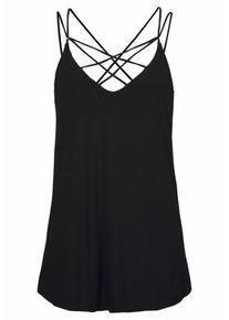Lascana, Damen Strandtop, Schwarz
