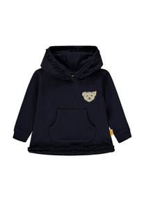 Steiff, M&auml;dchen Kapuzenpullover, Hellblau / Dunkelblau / Rosa / Hellrot