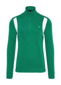 J. Lindeberg J.Lindeberg, Herren Sweatjacke, Gr&uuml;n / Wei&szlig;