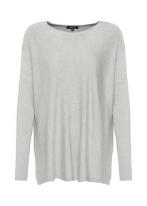 More & More MORE & MORE, Damen Pullover, Silbergrau