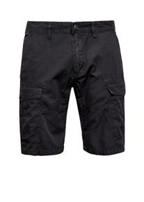 Q/S Designed By, Herren Cargo-Shorts 'John Loose', Schwarz