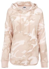 Urban Classics, Damen Hoody, Beige / Rosa