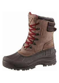 CMP, Herren Schn&uuml;rstiefel , Mokka / Hellbraun / Rot