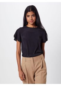 New Look, Damen Bluse '02.05 WW SILKY NOAH TEE', Schwarz