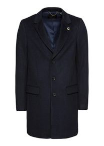 Scotch & Soda SCOTCH & SODA, Herren Mantel 'Classic 3-button coat in wool blend quality', Nachtblau
