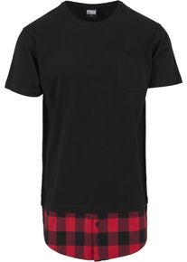 Urban Classics, Herren Tee, Rot / Schwarz