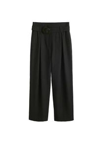 Mango, Damen Hose 'Bag', Schwarz