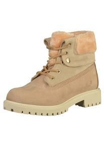 Darkwood, Damen Stiefelette, Beige / Cappuccino / Apricot