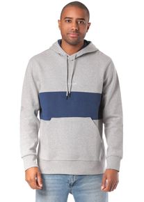 Oakley, Herren Kapuzenpullover 'Block Color', Marine / Grau