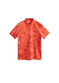 Mango Man, Herren Poloshirt 'Plantas', Koralle / Pastellorange