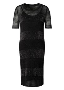 Supermom, Damen Kleid Black Stripe, Schwarz