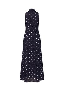 IVY & OAK IVY & OAK, Damen Kleid 'American Shoulder', Nachtblau / Weiß