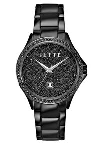 JETTE, Damen Uhr 'Time Flies', Schwarz