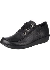 Clarks, Damen Schn&uuml;rschuhe 'FunnyDream', Schwarz