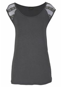 Lascana, Damen Strandshirt, Oliv