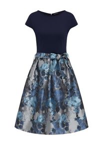 Apart, Damen Kleid, Nachtblau / Himmelblau / Hellblau / Grau