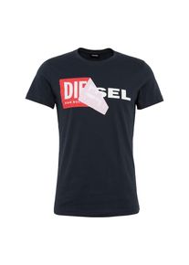 Diesel, Herren T-Shirt 'T-DIEGO-QA', Dunkelblau