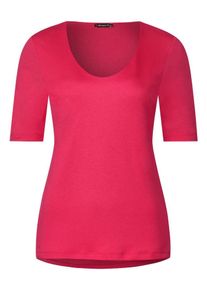 Street One, Damen Shirt 'Palmira', Dunkelpink