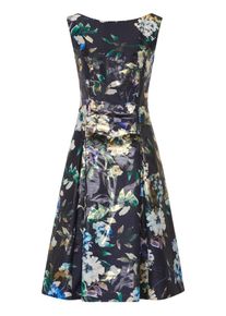 Vera Mont, Damen Kleid, Beige / Sand / Blau / Nachtblau / Grün / Helllila
