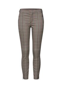 SET, Damen Hose, Beige / Schwarz