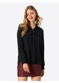 Jacqueline de Yong, Damen Bluse, Schwarz