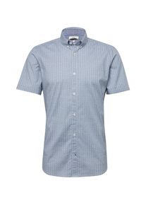 Tom Tailor, Herren Hemd, Blau / Schwarz / Weiß