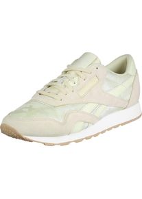 Reebok CLASSIC, Damen Sneaker 'CL Nylon SG', Beige / Hellgelb